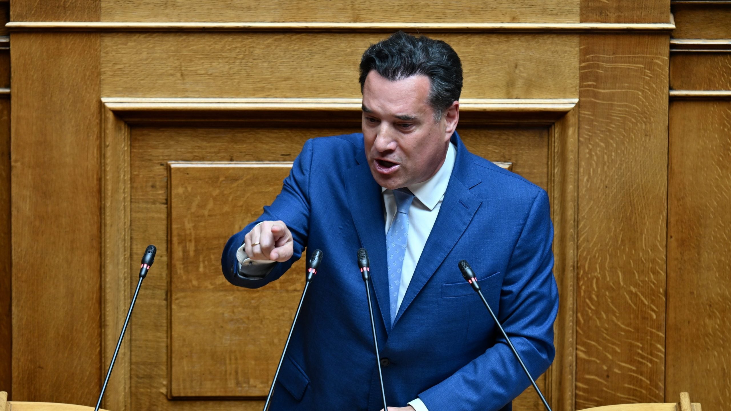 Άδωνις Γεωργιάδης προς Κυριάκο Βελόπουλο: Αδυνατείτε να δείτε τα θετικά αυτής της κυβέρνησης λόγω έλλειψης πολιτικού μεγαλείου