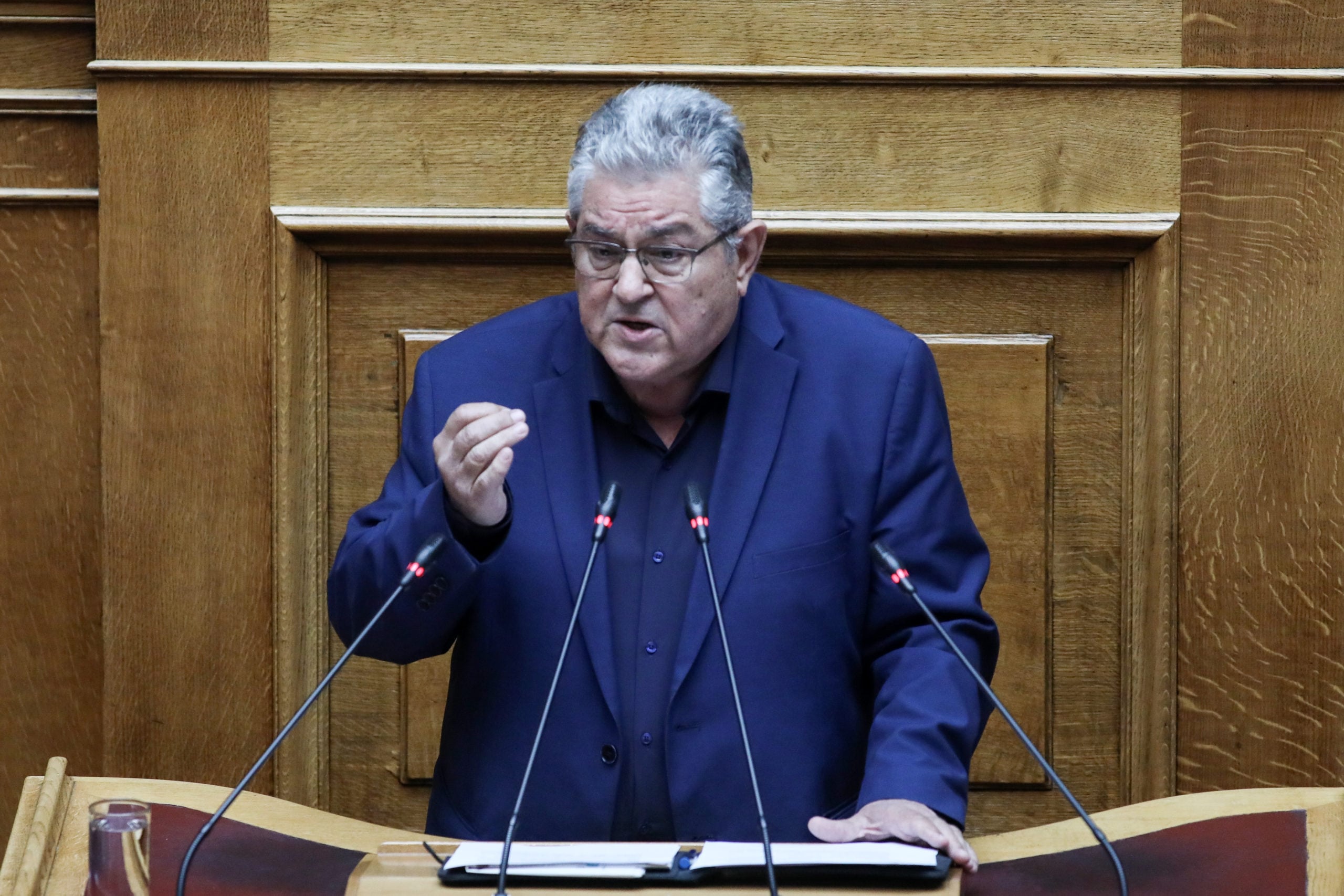 Κουτσούμπας στη Βουλή: Η συγκάλυψη σκανδάλων είναι το αγαπημένο σας χόμπι