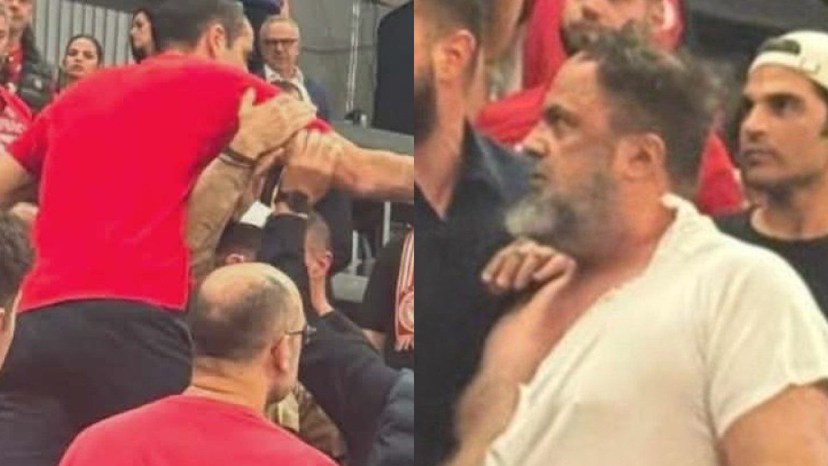 Ξέσπασμα με φτυσίματα: Νέο βίντεο από τη σύγκρουση Μαρινάκη και Δημητριάδη στο ΟΑΚΑ