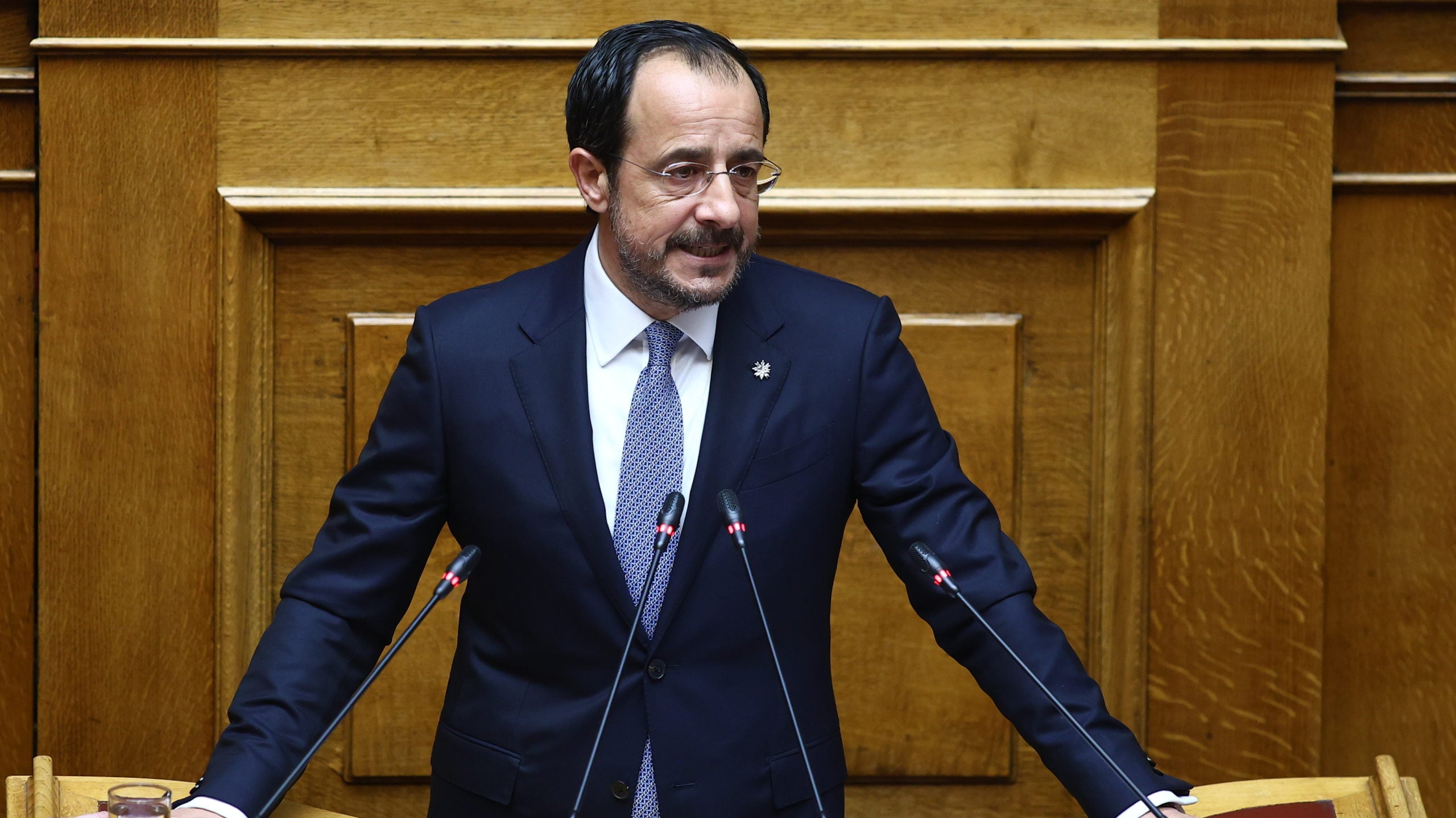 Home 49 Νίκος Χριστοδουλίδης στη Βουλή: «Η επανένωση είναι το όραμα που συνδέει Κύπρο και Ελλάδα» – ΒΙΝΤΕΟ