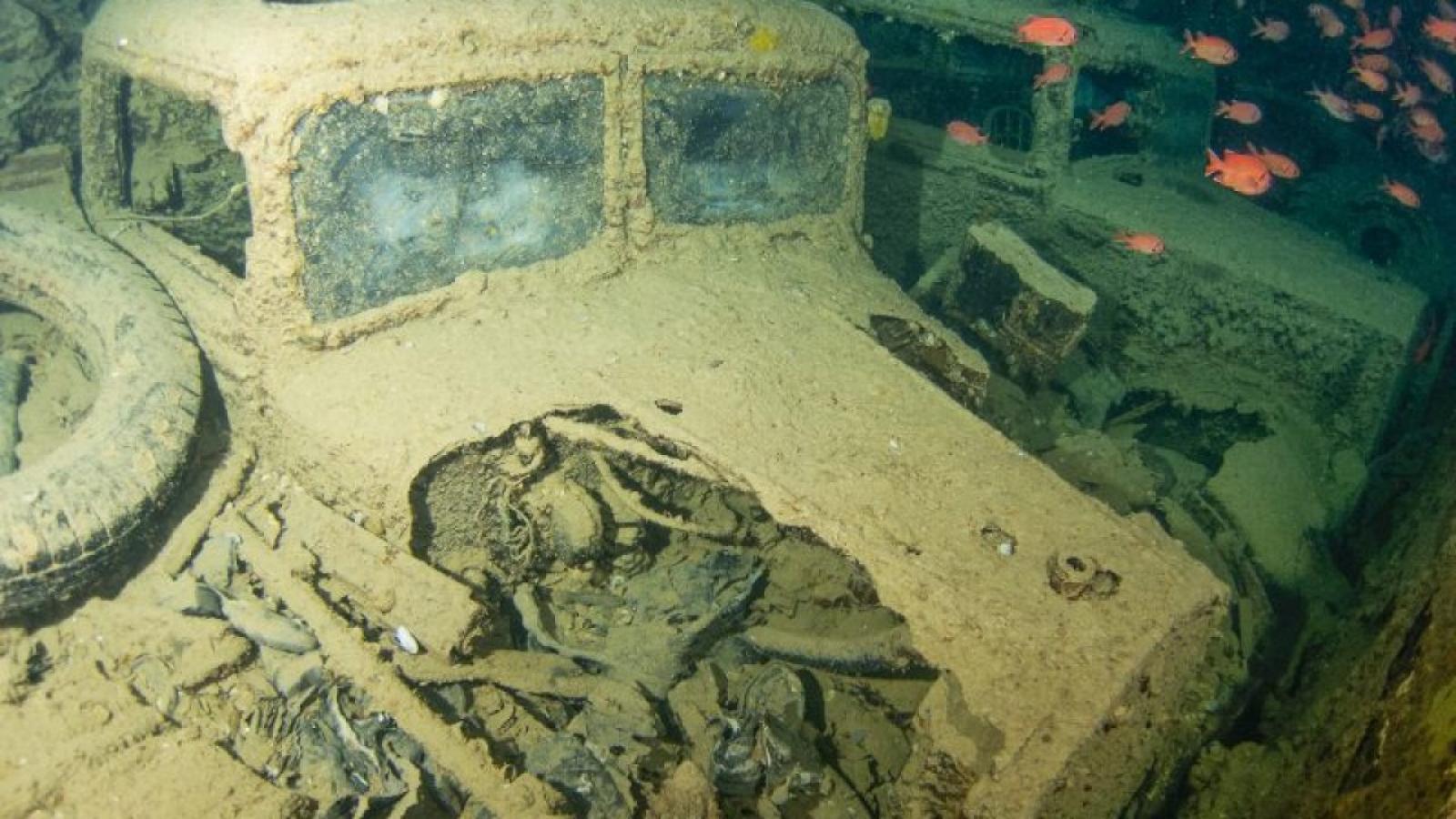 SS Thistlegorm: Το πιο εντυπωσιακό υποβρύχιο νεκροταφείο αυτοκινήτων παγκοσμίως (φώτο – βίντεο)
