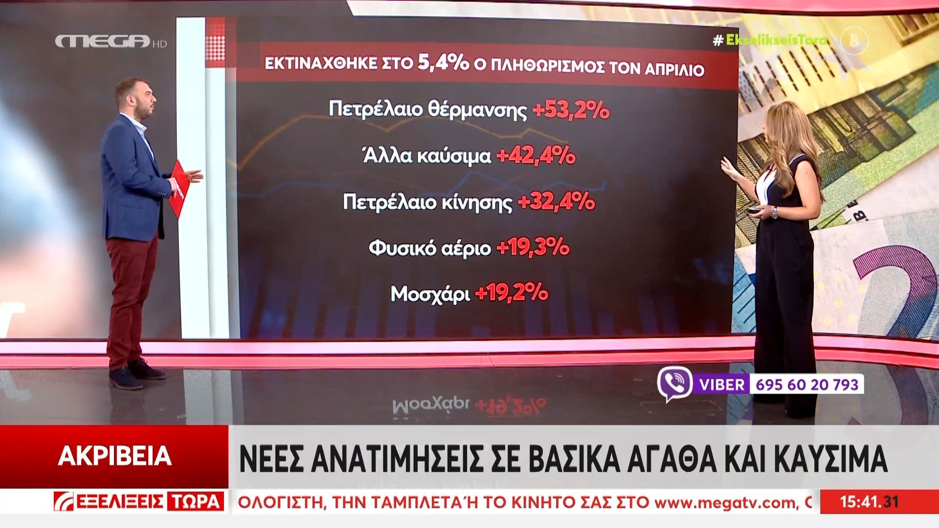 Ακρίβεια: Νέες ανατιμήσεις σε βασικά αγαθά και καύσιμα