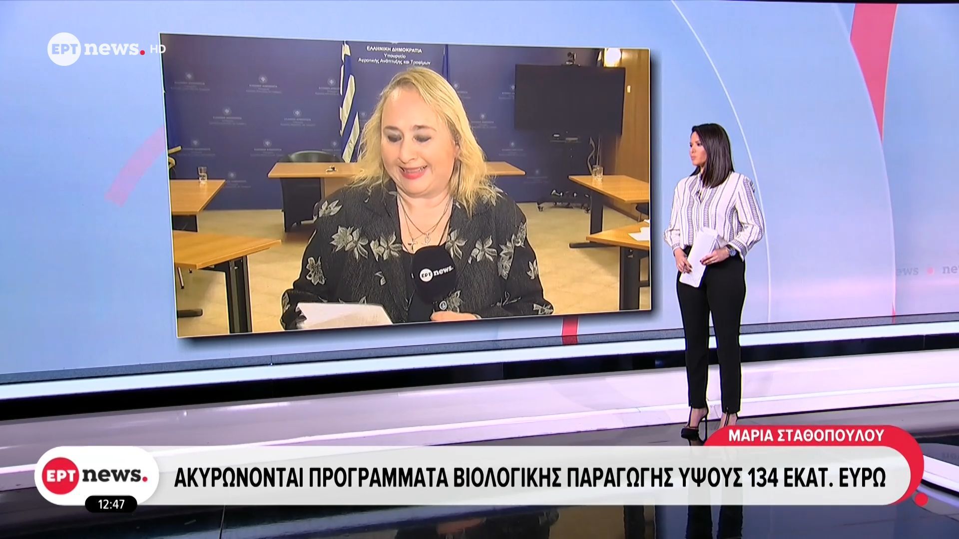 Ακυρώνονται προγράμματα βιολογικής παραγωγής ύψους 134 εκατ. ευρώ
