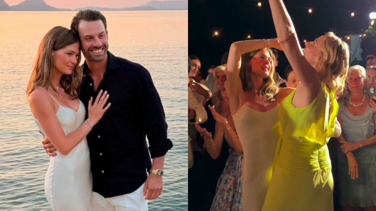 Μπαλατσινού: Ξεσήκωσε το wedding party της κόρης της! Χόρεψε ζεϊμπέκικο για την Αμαλία – Στο πλευρό της ο Κωστόπουλος (Βίντεο)
