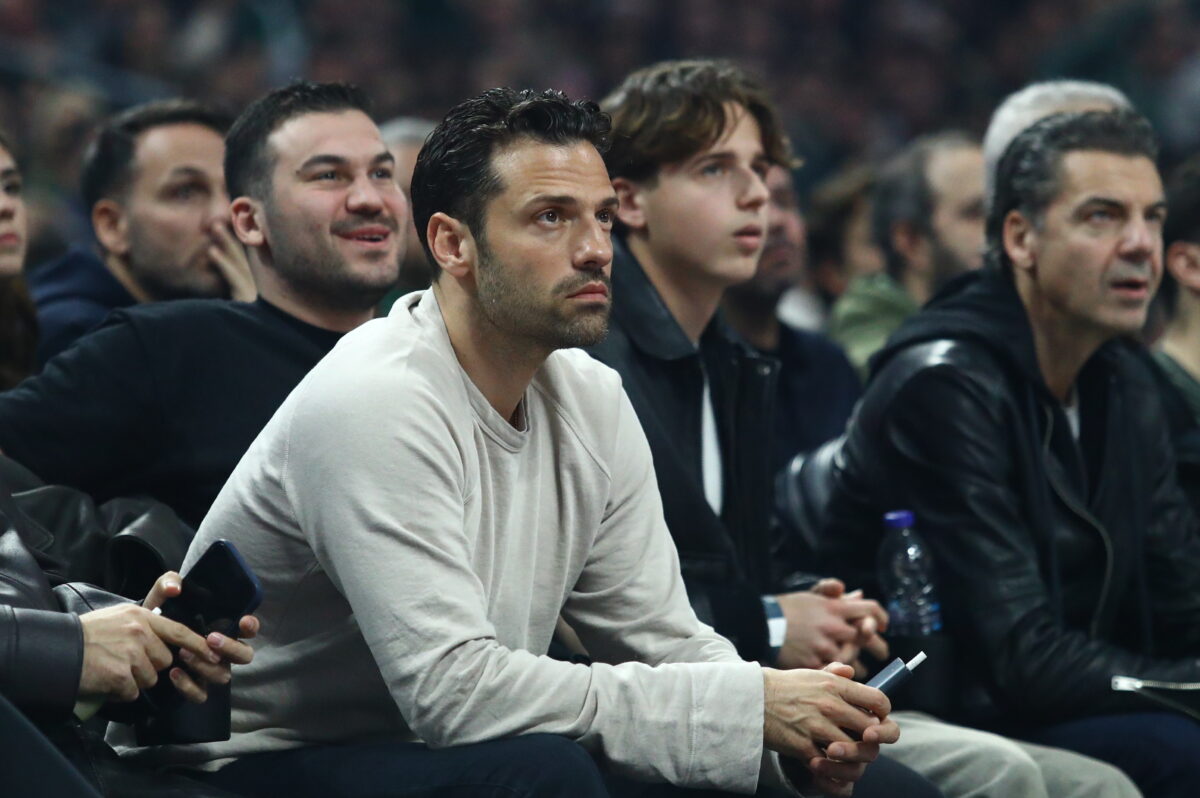 Ο Κωνσταντίνος Αργυρός παρευρέθηκε στο Telekom Center Athens για το Παναθηναϊκός – Βαλένθια