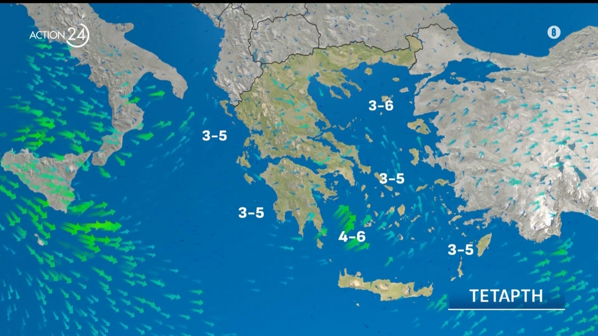 Άστατος ο καιρός στο Βόρειο κομμάτι της χώρας – Καλός στην υπόλοιπη, 13/5
