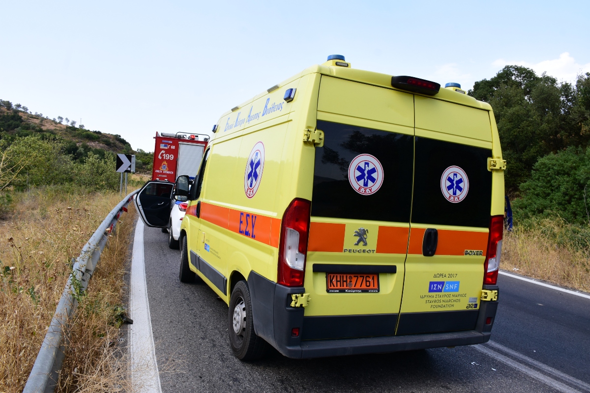 Πάτρα: Σοβαρά τραυματισμένος 57χρονος μοτοσικλετιστής μετά από ατύχημα