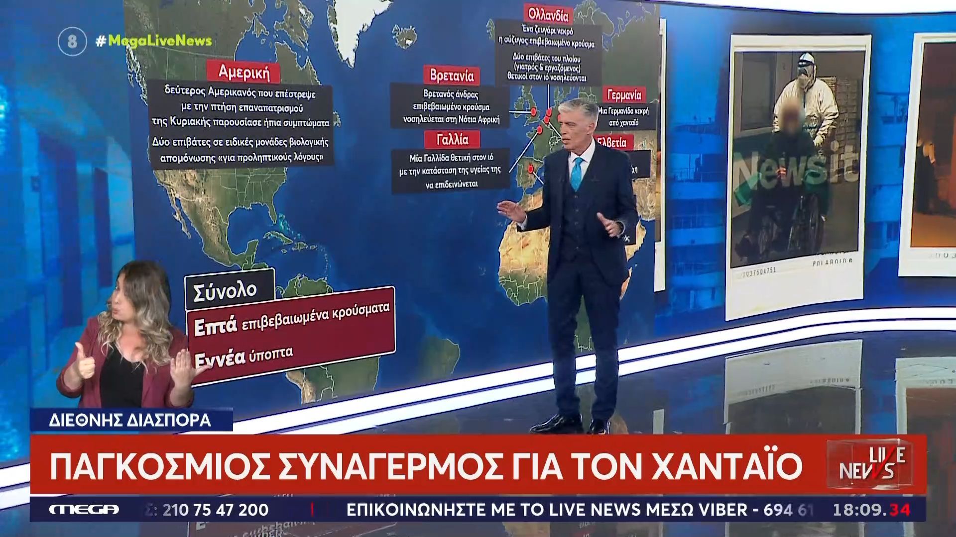 Χανταϊός: Νέα κρούσματα στην Ιταλία – Παγκόσμια υγειονομική ανησυχία