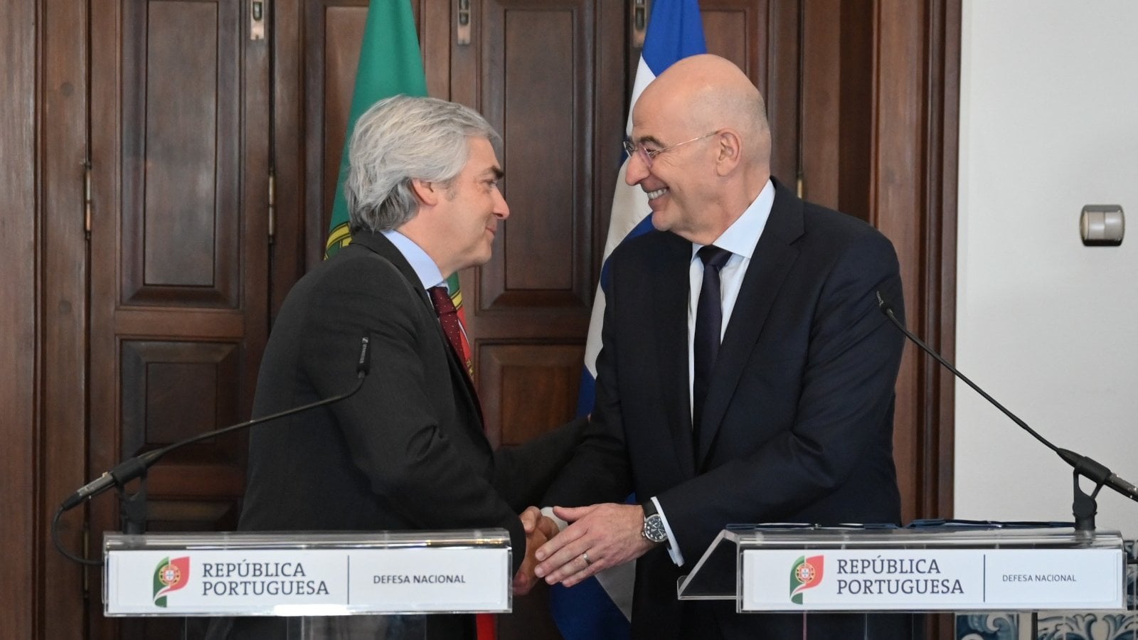 Δένδιας από Λισσαβώνα: Άριστες οι σχέσεις Ελλάδας και Πορτογαλίας