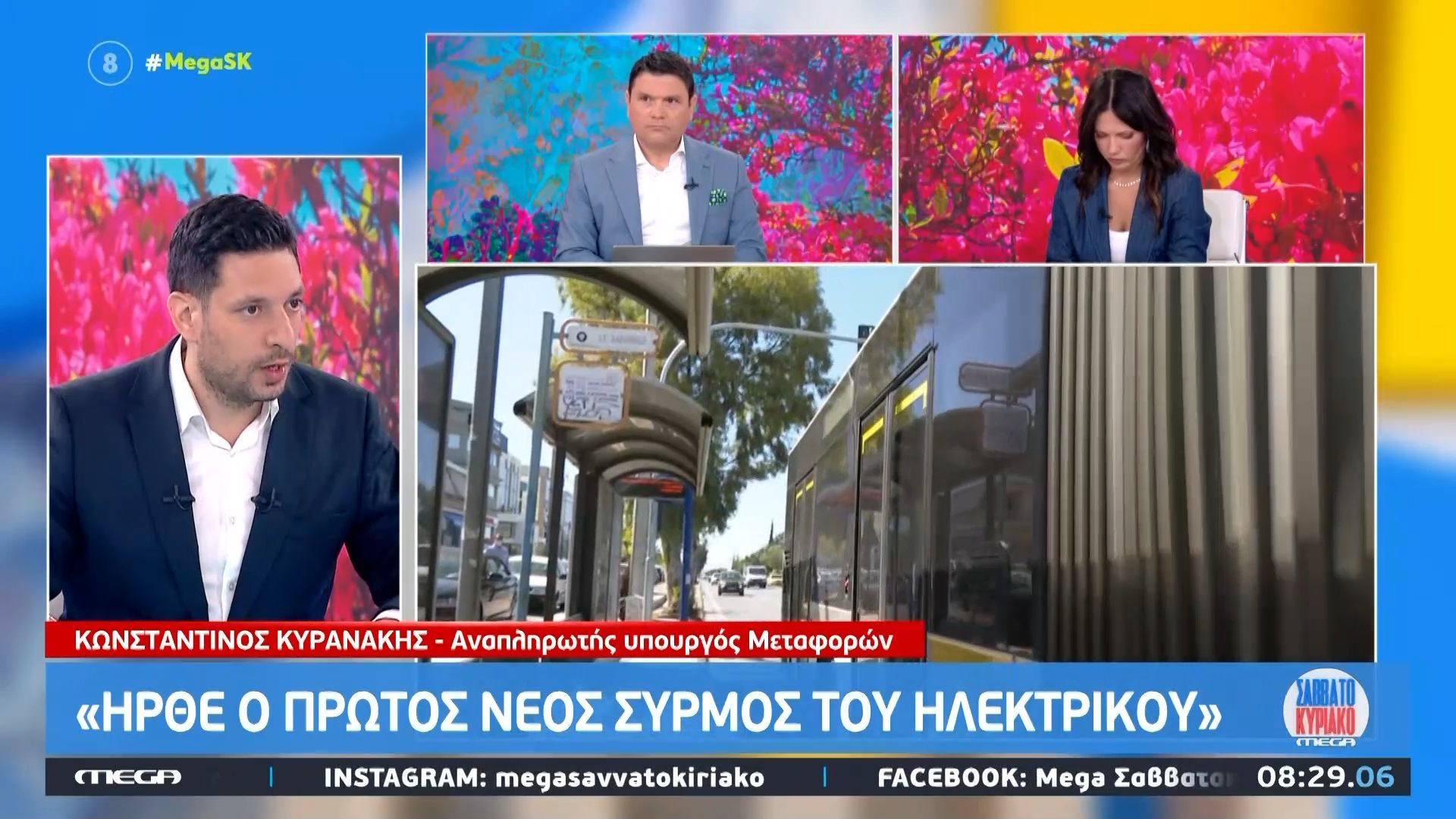 Κ. Κυρανάκης: «Ήρθε ο πρώτος νέος συρμός του “Ηλεκτρικού”»