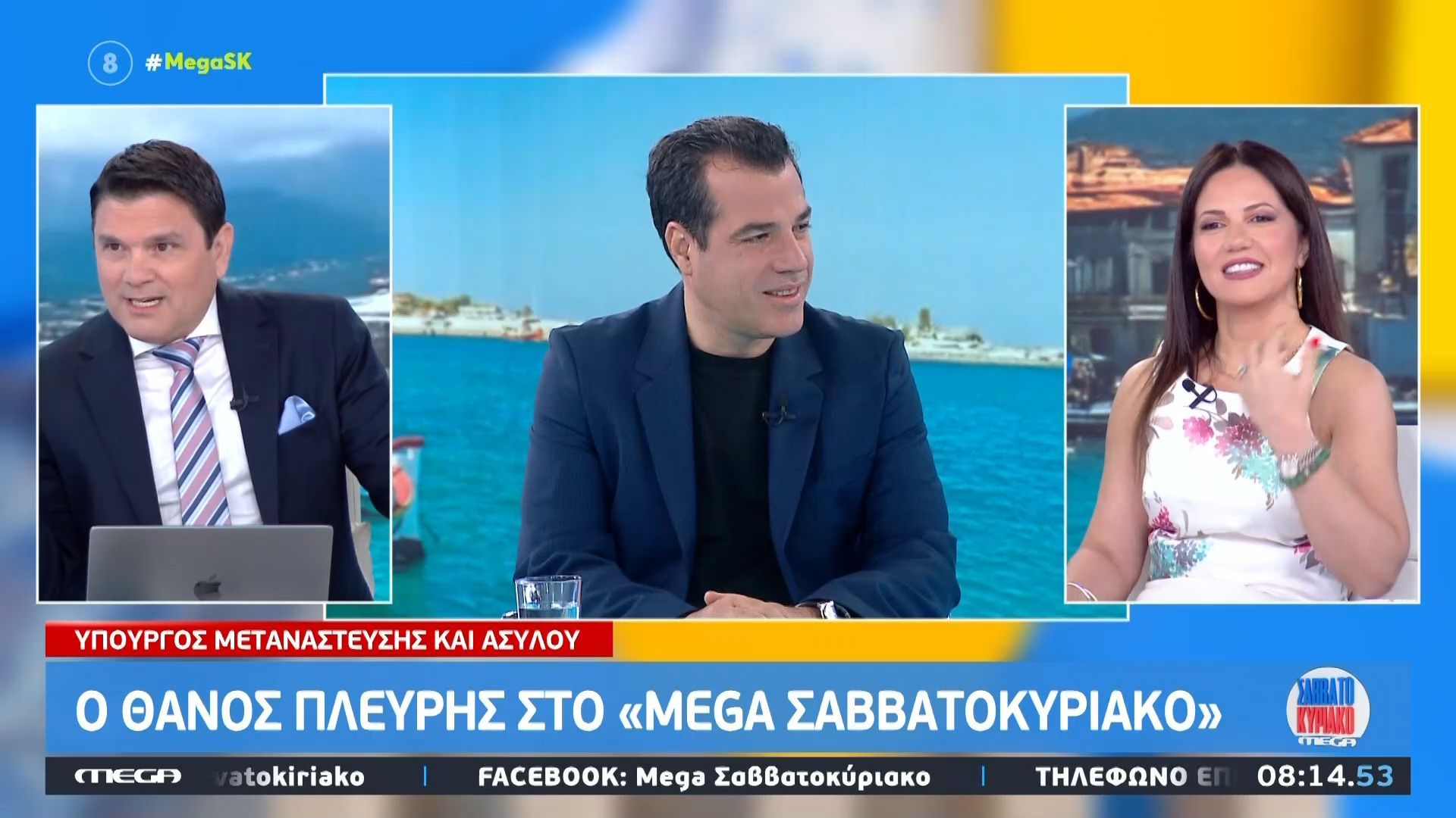 Ο Θάνος Πλεύρης στο “MEGA ΣΑΒΒΑΤΟΚΥΡΙΑΚΟ”