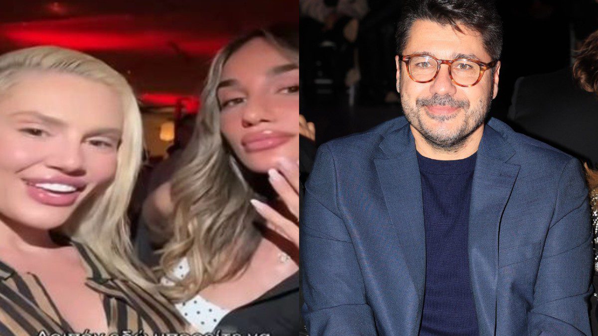 Λάμπρος Κωνσταντάρας: Η συνάντηση της νυν με την πρώην – Το κοινό βίντεο Τσαγκρινού και Κώνστα