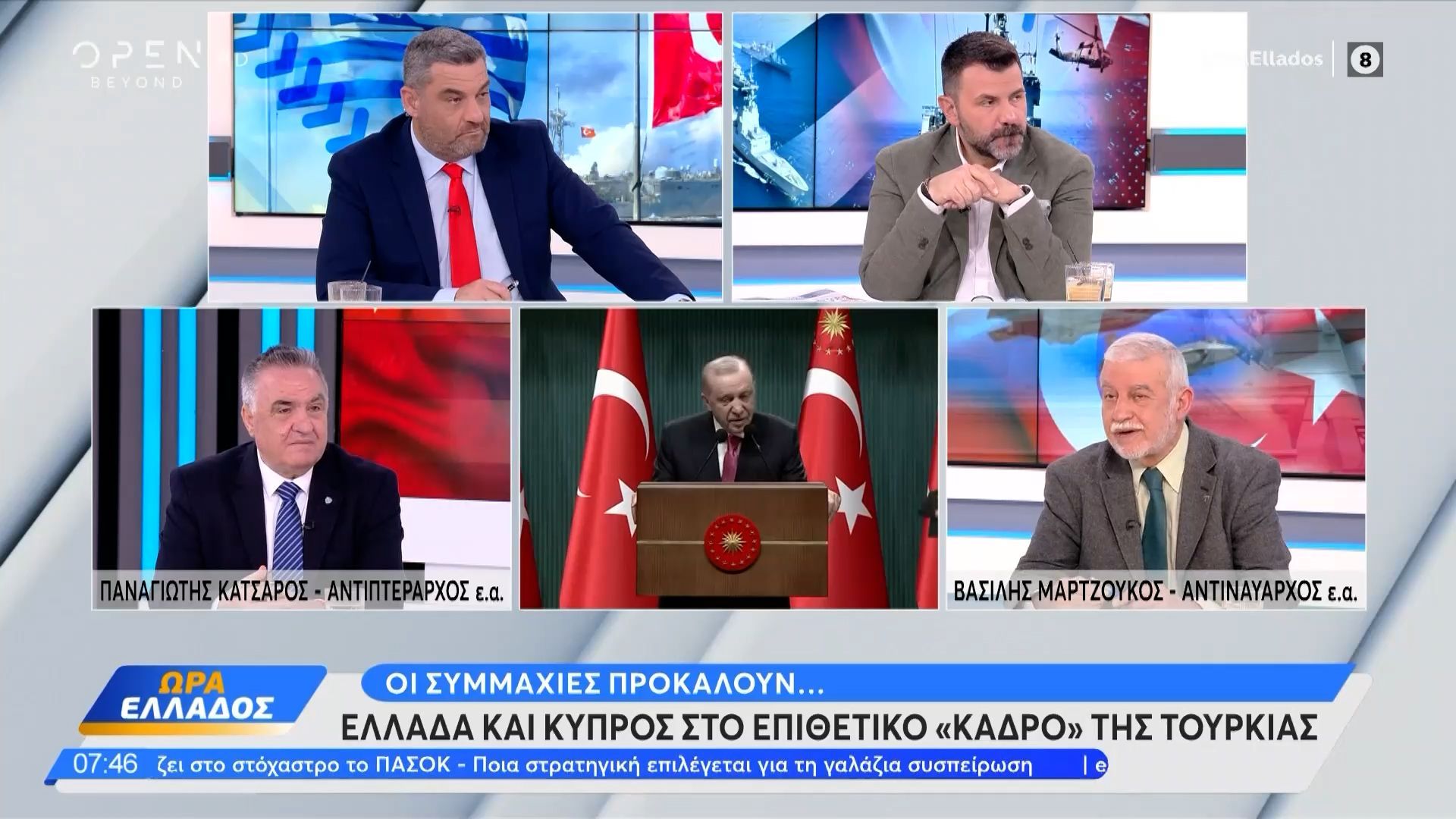 Ελλάδα και Κύπρος στο επιθετικό «κάδρο» της Τουρκίας