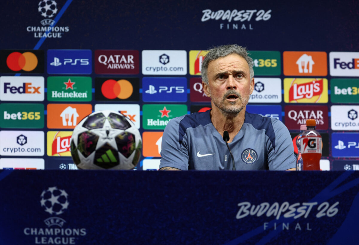 Λουίς Ενρίκε: «Ο τελικός του Champions League δεν έχει φαβορί»