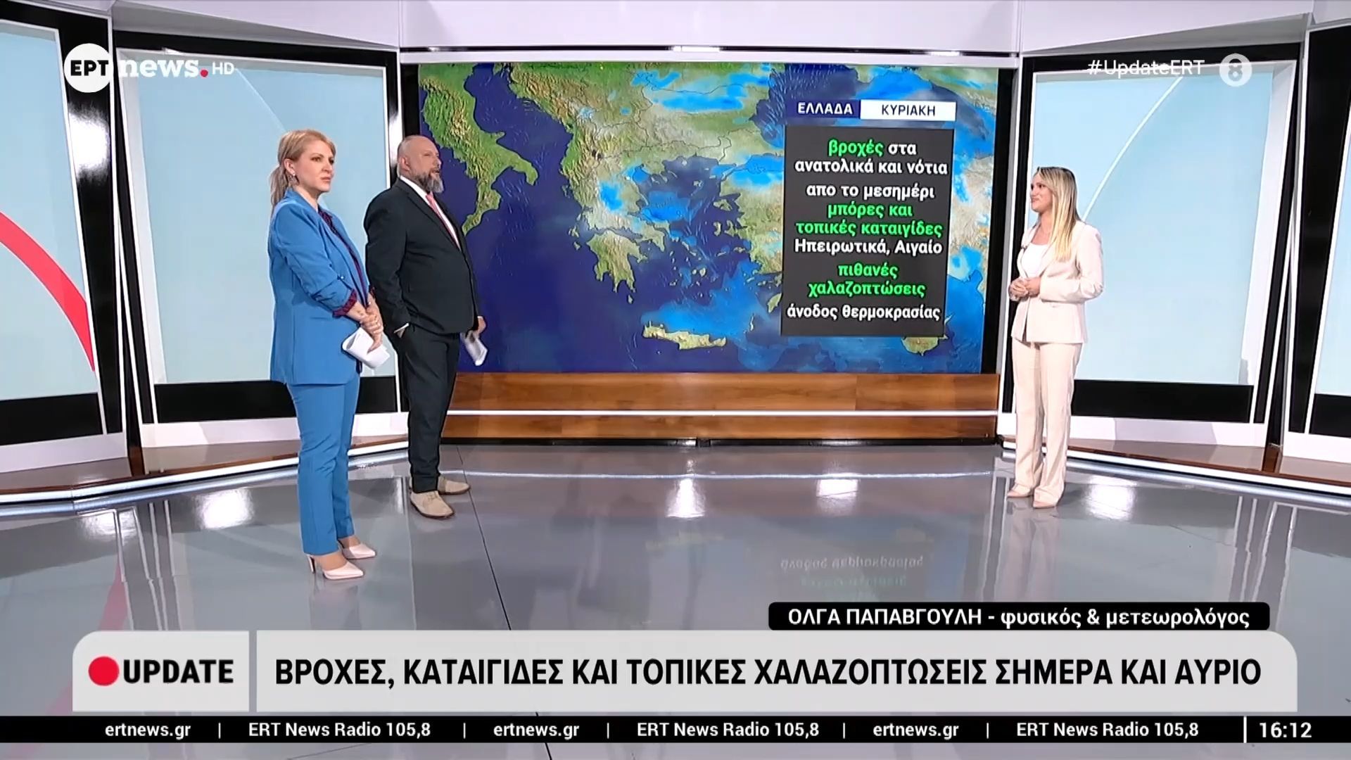 Επιμένει η ανοιξιάτικη αστάθεια μέχρι και τη Δευτέρα – Η Όλγα Παπαβγούλη (Φυσικός-Μετεωρολόγος) στο ΕΡΤnews