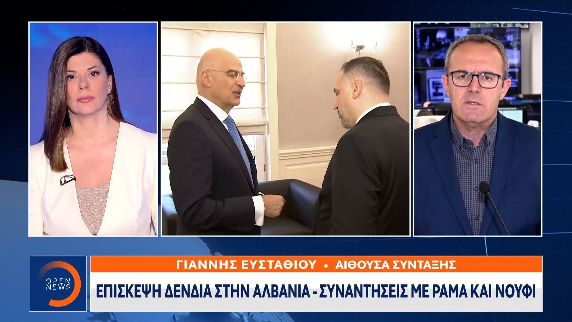 Επίσκεψη Δένδια στην Αλβανία – Συναντήσεις με Ράμα και Νουφι