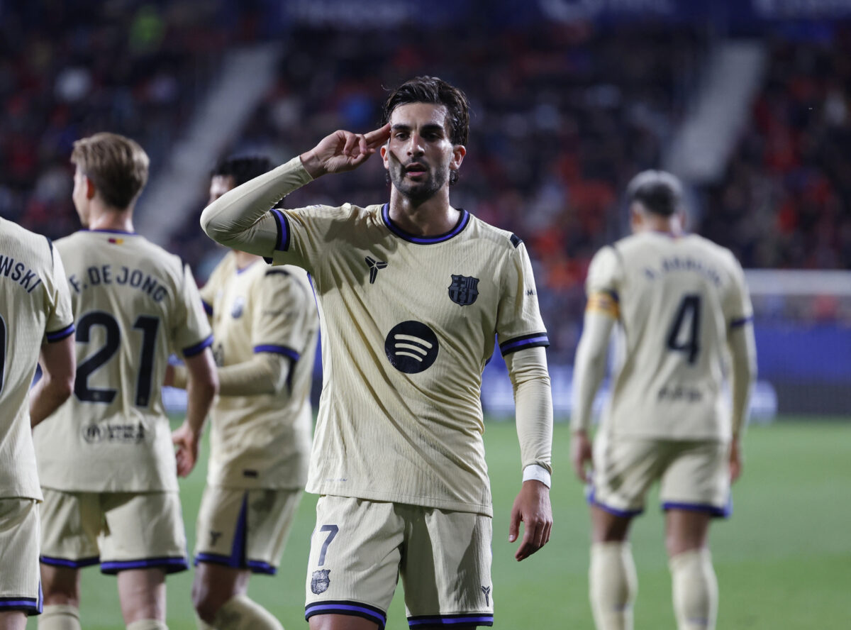 Οσασούνα – Μπαρτσελόνα 1-2: Οι Καταλανοί κατέκτησαν την Παμπλόνα και προετοιμάζουν γιορτή στο Clasico της La Liga
