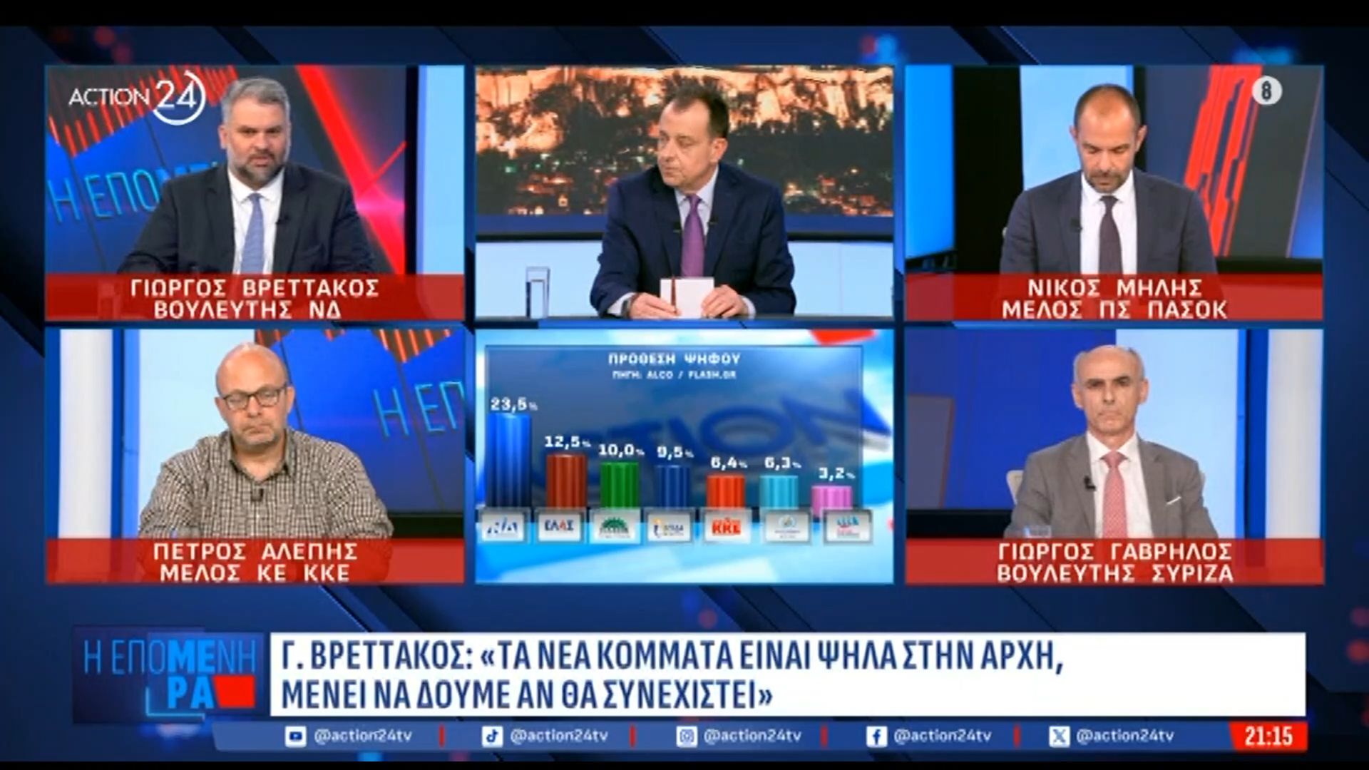 Γ. Βρεττάκος: «Ο Τσίπρας θα φτιάξει έναν ΣΥΡΙΖΑ με διαφορετικό όνομα – Θα είναι υποψήφια όλα τα στελέχη του με την ΕΛ.Α.Σ.»