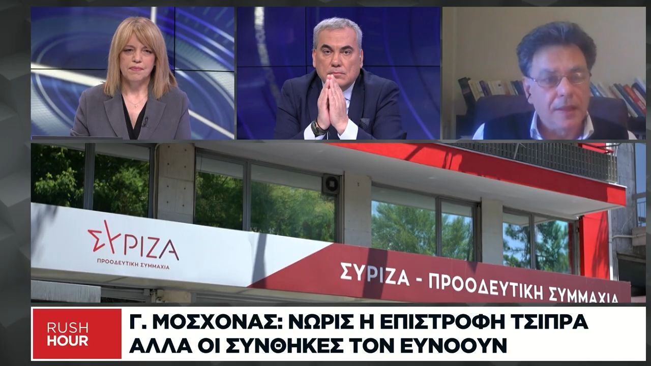 Γ. Μοσχονάς:  Γιατί οι συνθήκες ευνοούν τον Τσίπρα – Τι θα κάνουν ΣΥΡΙΖΑ, Νέα Αριστερά