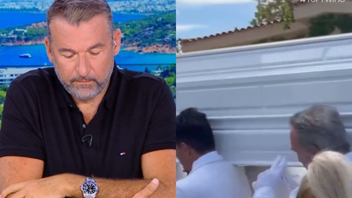 Αποχαιρετισμός Μαστροκώστα: Λύγισε ο Λιάγκας μπροστά στο φέρετρο – «Αισθάνομαι ότι η Γωγώ μας παρακολουθεί»