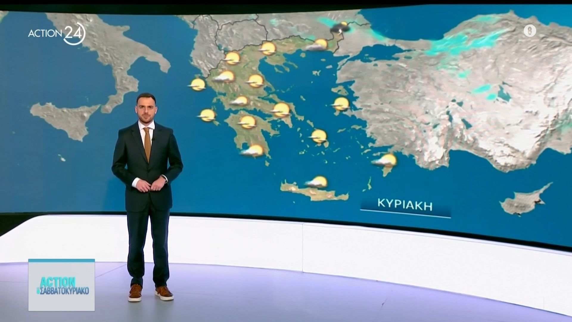 Η αναλυτική πρόγνωση του καιρού για σήμερα, Κυριακή 17/5