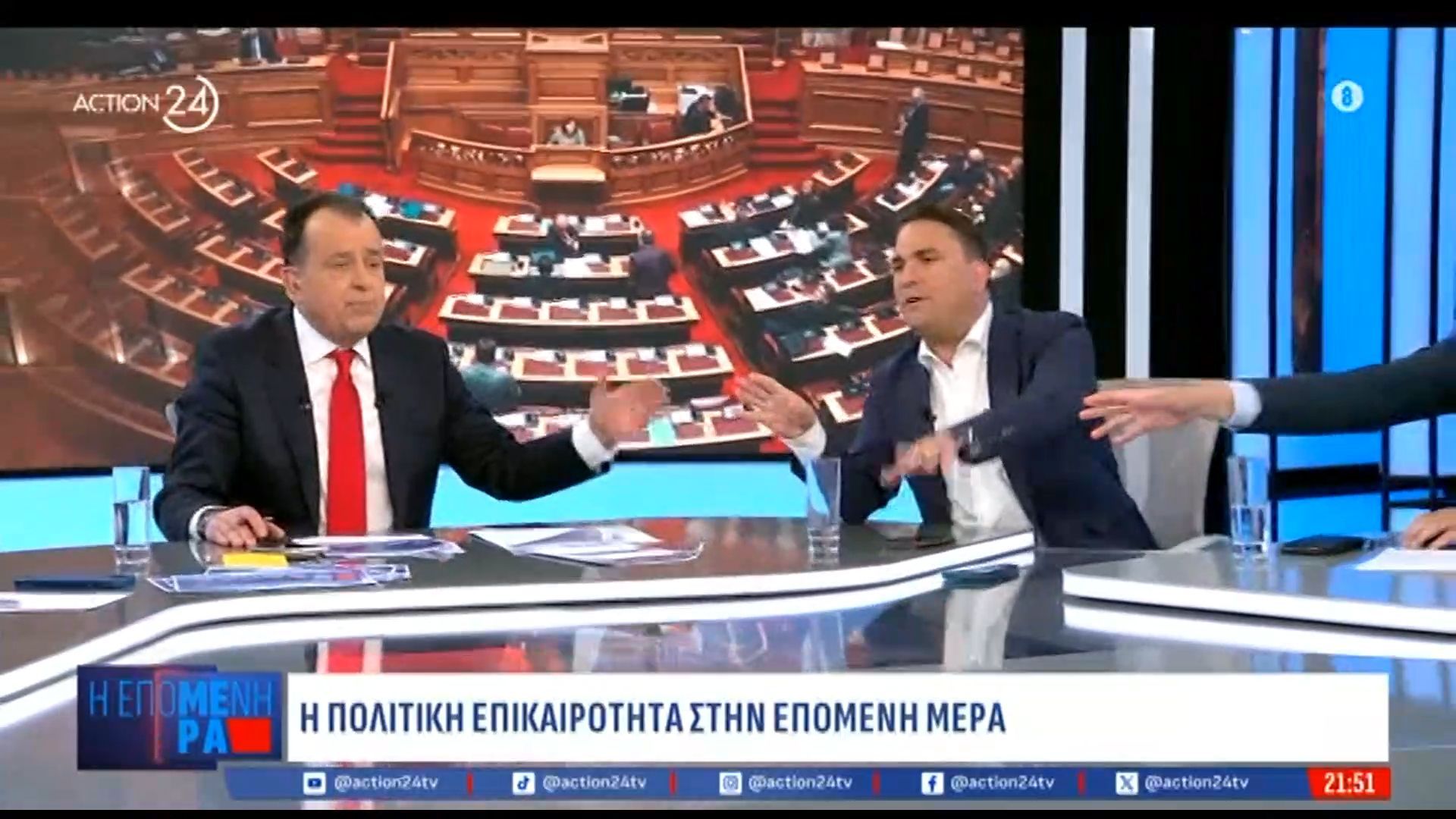 Καιρίδης – Τσουκαλάς σε σύγκρουση για το… πόση ώρα μίλησαν στην εκπομπή!