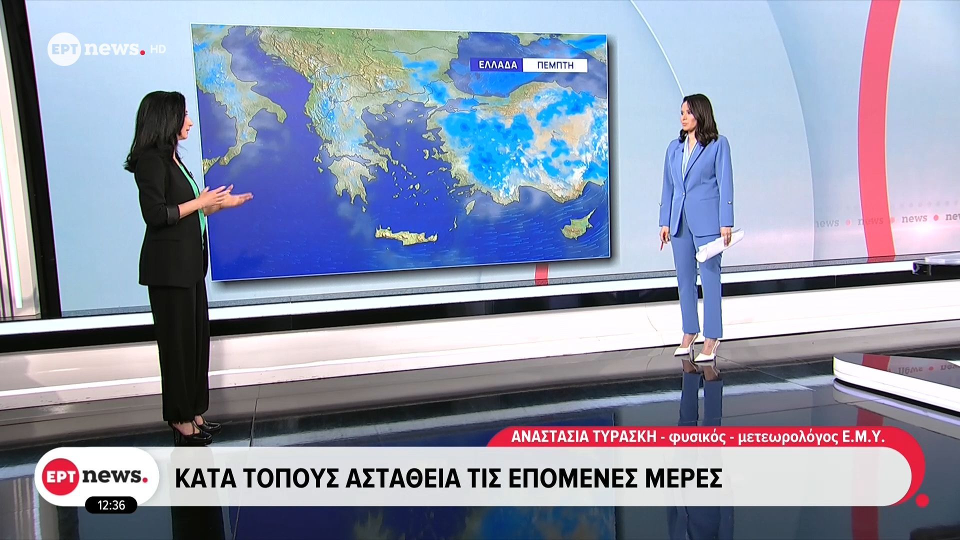 Καιρός: Δεν επηρεάζει τη χώρα μας το κύμα καύσωνα που περνάει από την Ευρώπη – Η πρόγνωση από την Α. Τυράσκη