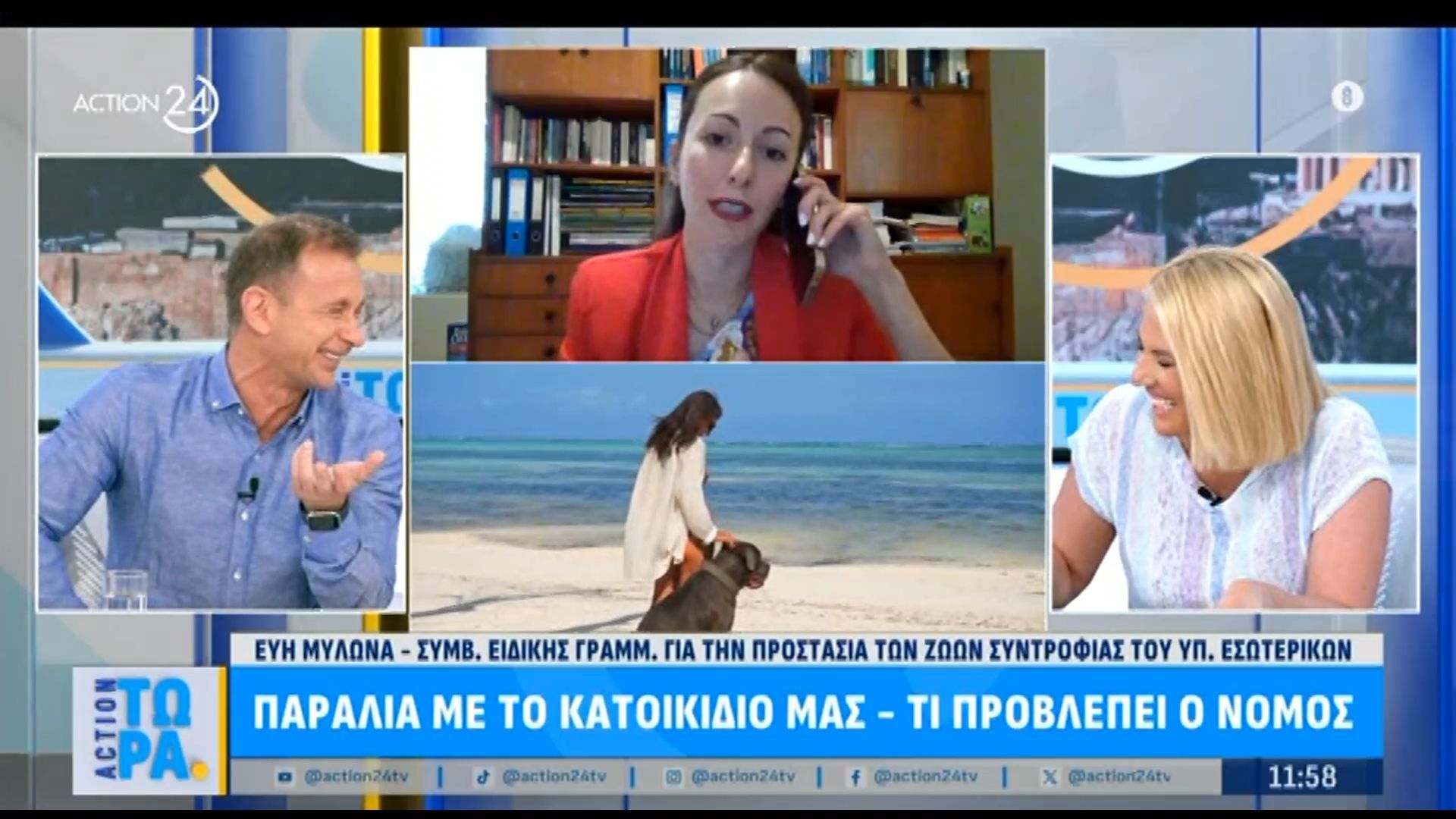 Κατοικίδιο και παραλία – Τι προβλέπει ο νόμος