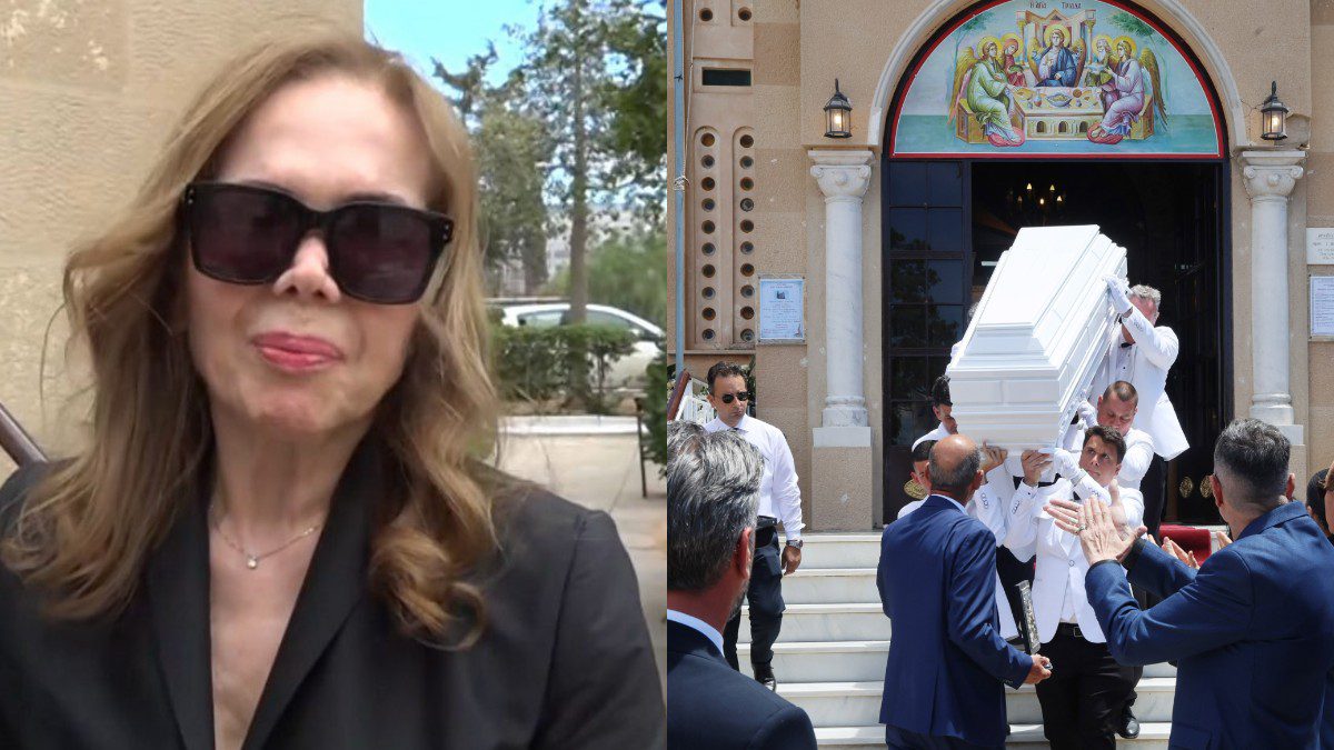 Κρίστι Κρανά: Ξέσπασε σε δάκρυα στην κηδεία της Μαστροκώστα – «Ράγισε ψυχές» με τα λόγια για τον Δέλλα