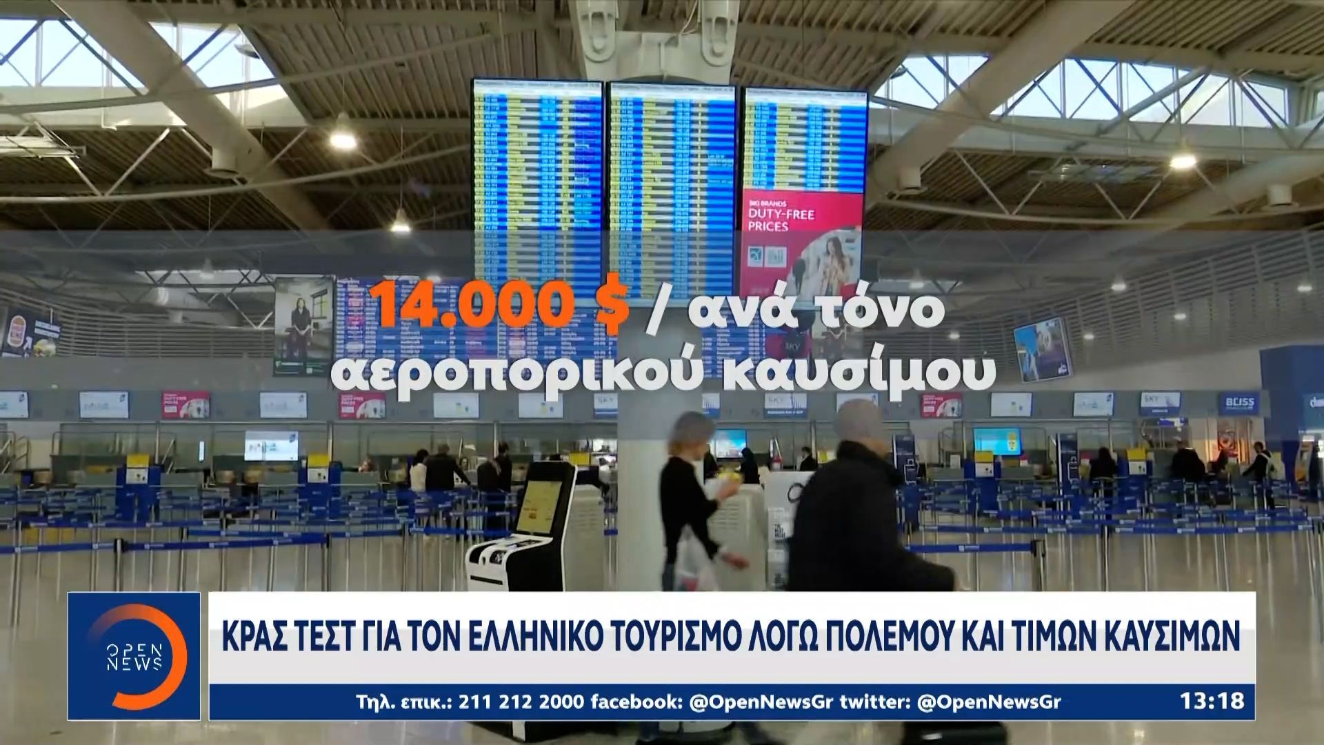 Κρας τεστ για τον Ελληνικό τουρισμό λόγω πολέμου και τιμών καυσίμων