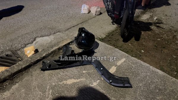 Τροχαίο με τραυματισμό ντελιβερά