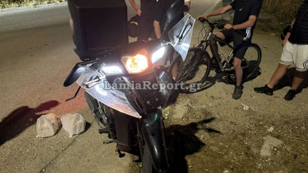 Τροχαίο με τραυματισμό ντελιβερά