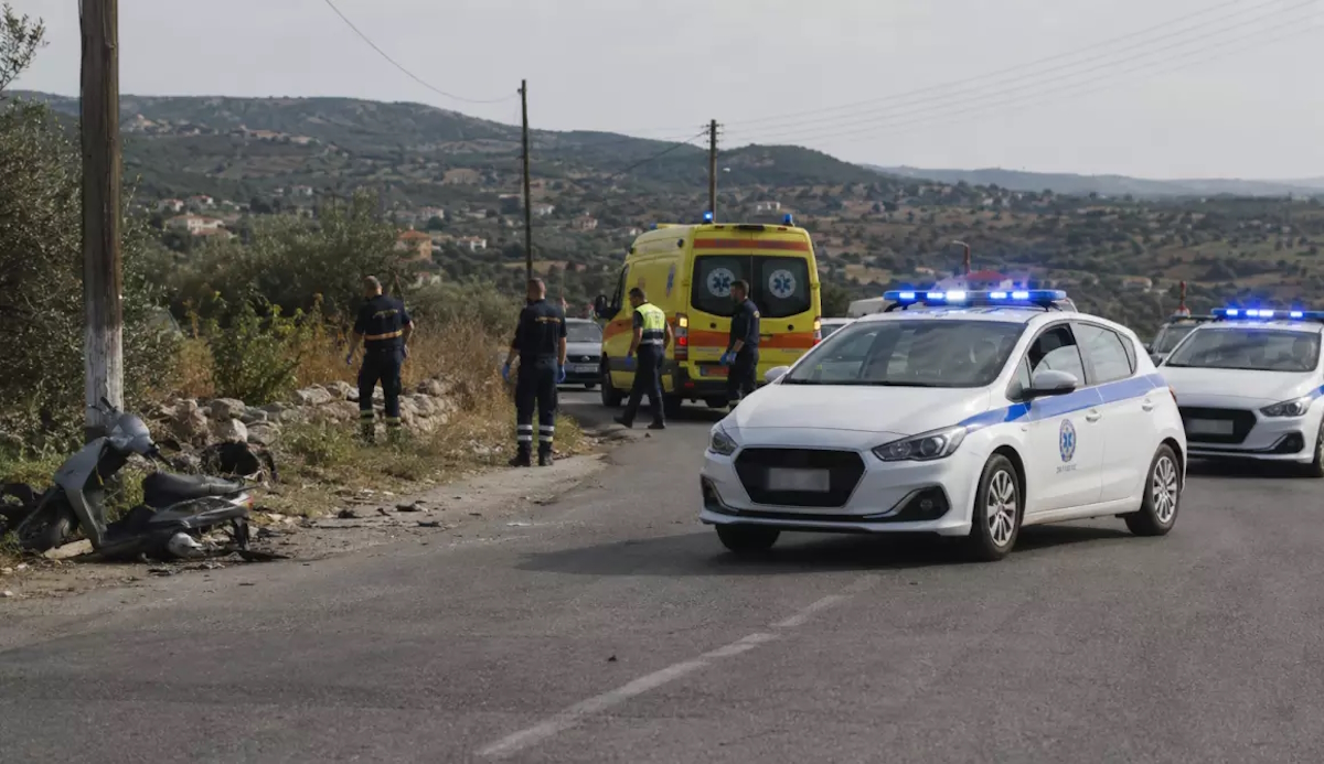 Δραματικό δυστύχημα στη Λέσβο: Χάθηκαν σε τροχαίο με μηχανή δύο νέοι, 16 και 18 ετών