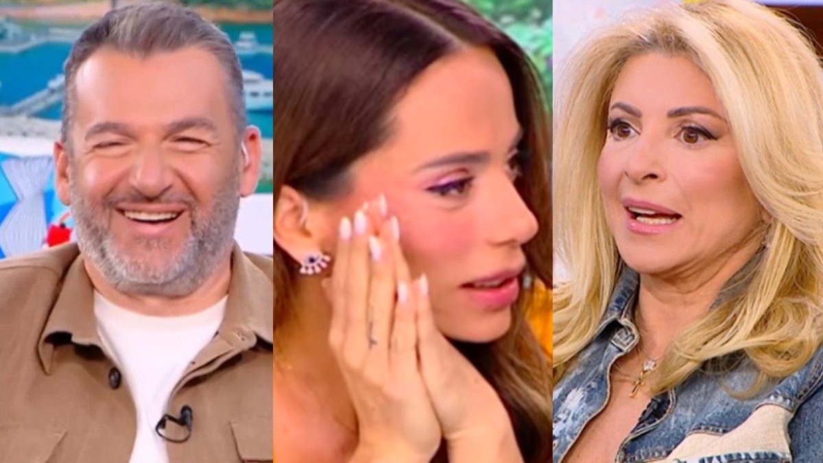 Άβολο – Η αμήχανη αντίδραση της Μαρίας Αντωνά στο σχόλιο της Πολίτη για το «καλό σ@ξ» με τον Γιώργο Λιάγκα!