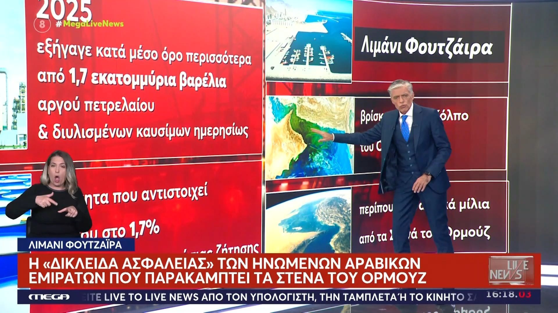 Λιμάνι Φουτζάιρα: Η «δικλείδα ασφαλείας» των ΗΑΕ που παρακάμπτει τα Στενά του Ορμούζ