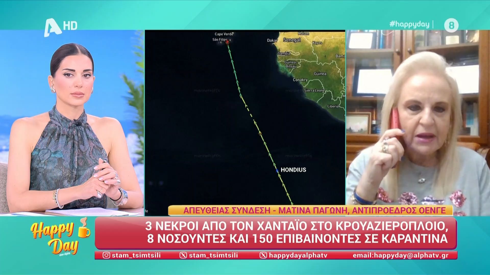 Μ. Παγώνη: «Δεν υπάρχει σενάριο πανδημίας στο βάθος και θέλω να καθησυχάσω τον κόσμο»