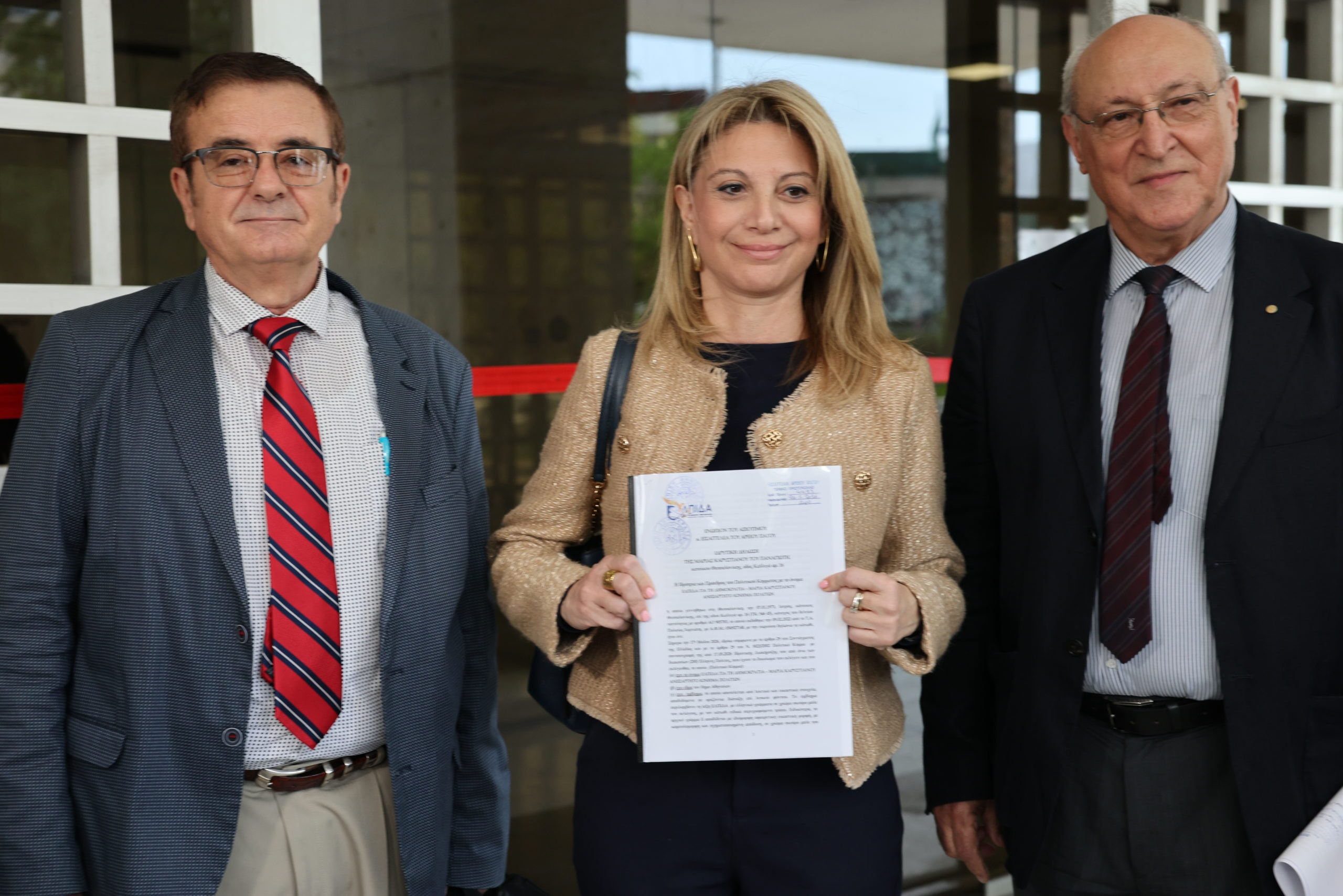 Home 82 Μαρία Καρυστιανού: Παρουσίασε την ιδρυτική διακήρυξη του κόμματος «Ελπίδα για τη Δημοκρατία» – «Να μετατρέψουμε την ανάγκη για αλλαγή σε δράση»