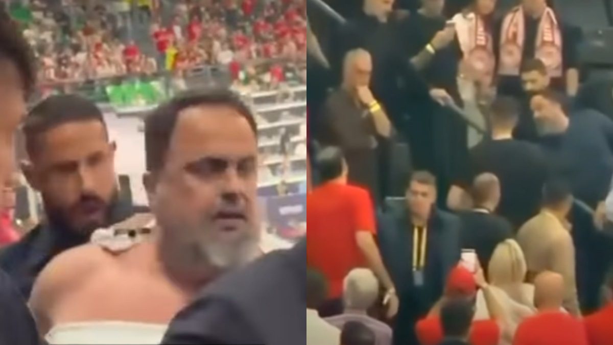 Ο καυγάς “γαλλικών” Μαρινάκη με Δημητριάδη και οι χαστούκες! Τα εκρηκτικά βίντεο