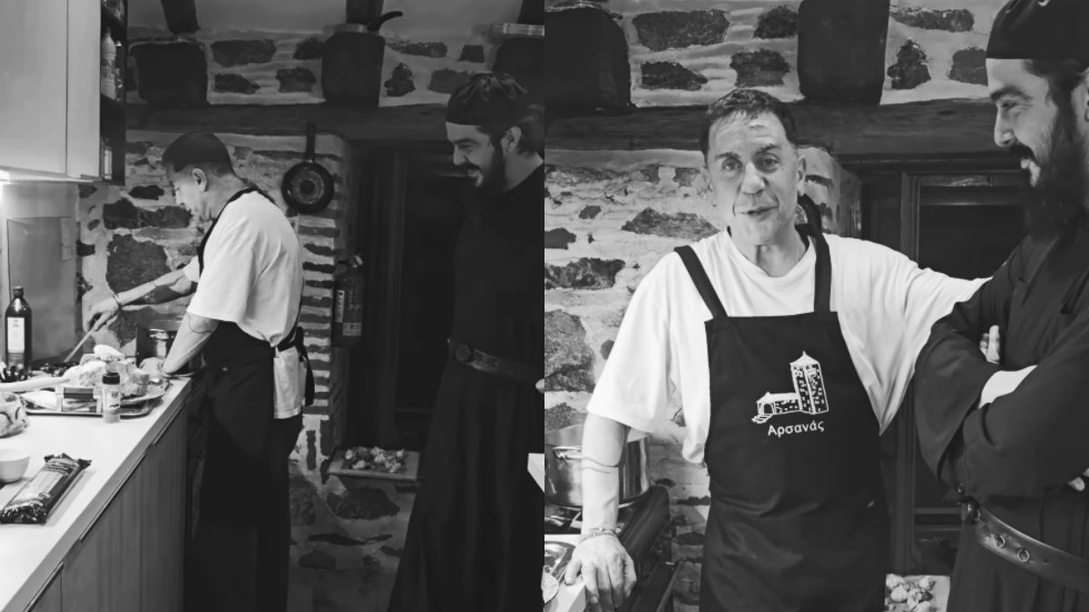 Γιώργος Μαζωνάκης: Ανακάλυψε ηρεμία στο Άγιο Όρος – Πώς ζει με τους μοναχούς; (Βίντεο)