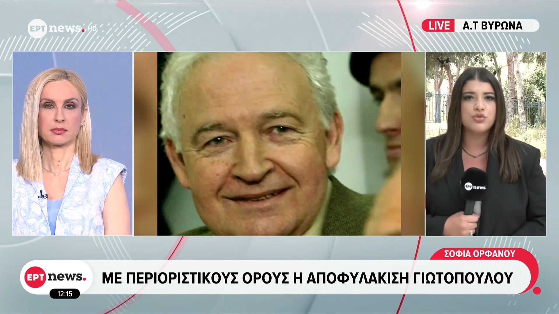 Home 120 Με περιοριστικούς όρους η αποφυλάκιση Γιωτόπουλου