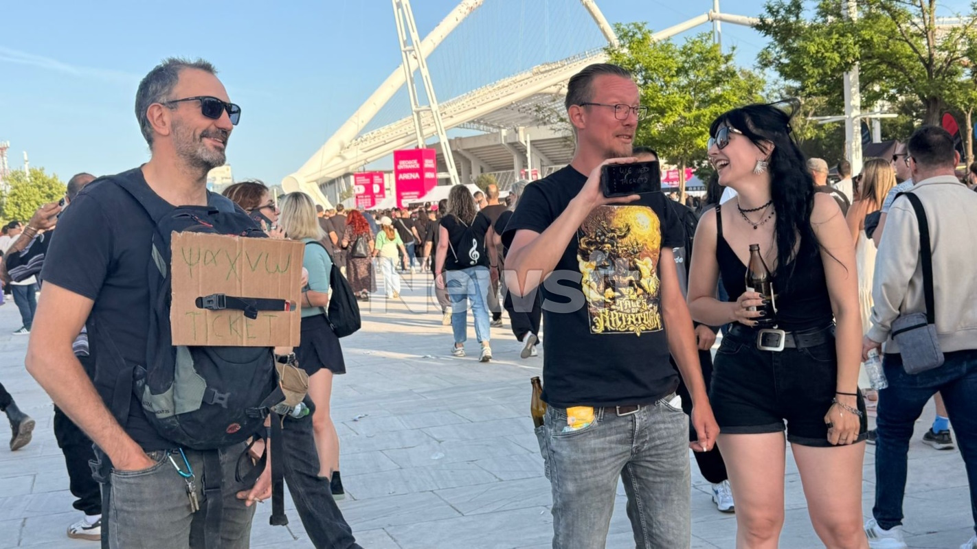 Συναυλία των Metallica στο ΟΑΚΑ: Στην μάχη για ένα εισιτήριο έστω την τελευταία στιγμή