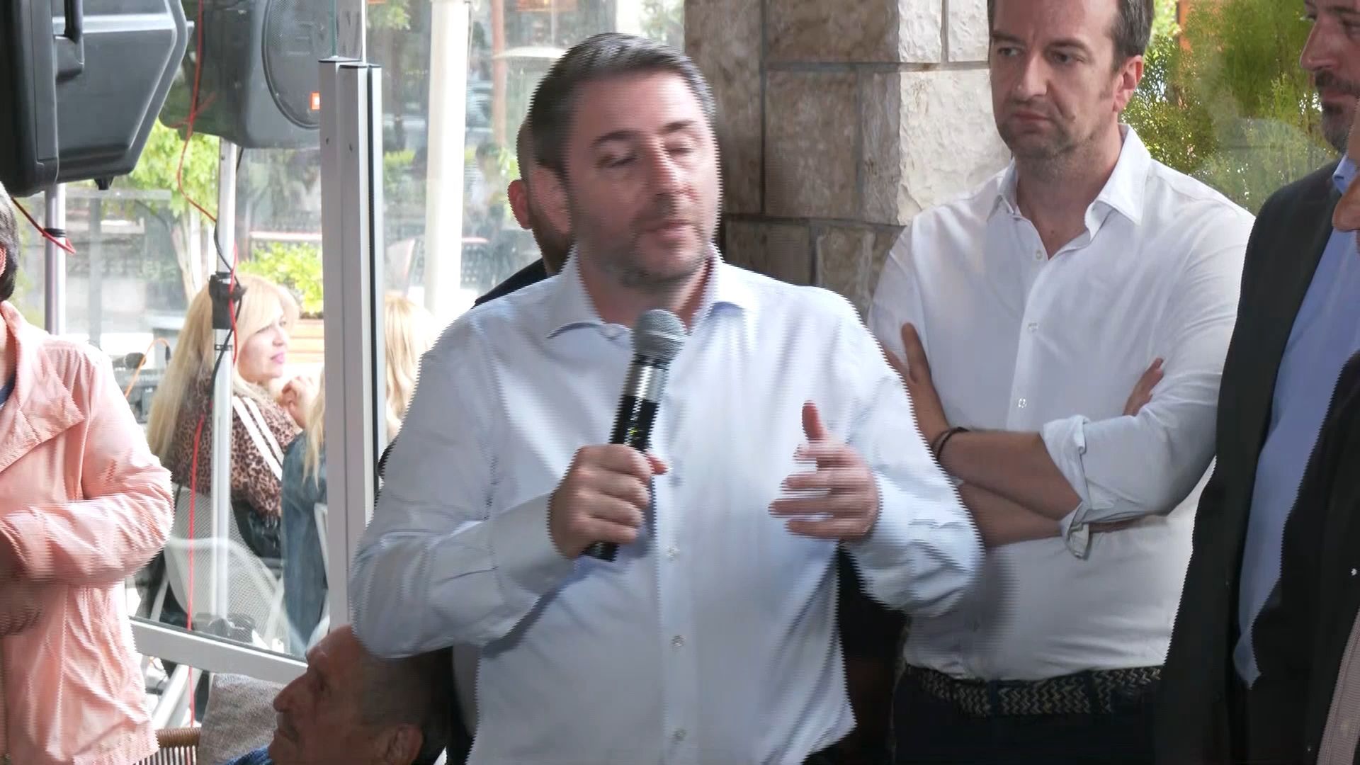 Μήνυμα πολιτικής αλλαγής έστειλε ο Ν. Ανδρουλάκης από το Καρπενήσι