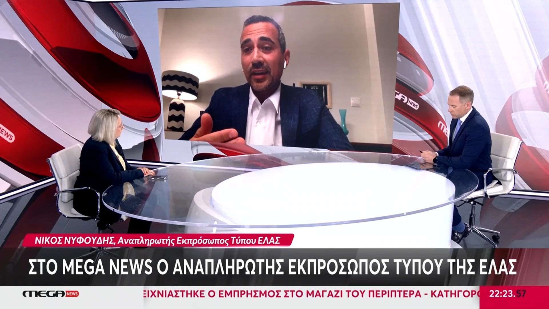 Ν. Νυφούδης: «Ξεπεράσαμε τις 10.000 υπογρφαφές, προσπαθούμε να ιδρύσουμε ένα υβριδικό κόμμα με άμεση επαφή με τον κόσμο»