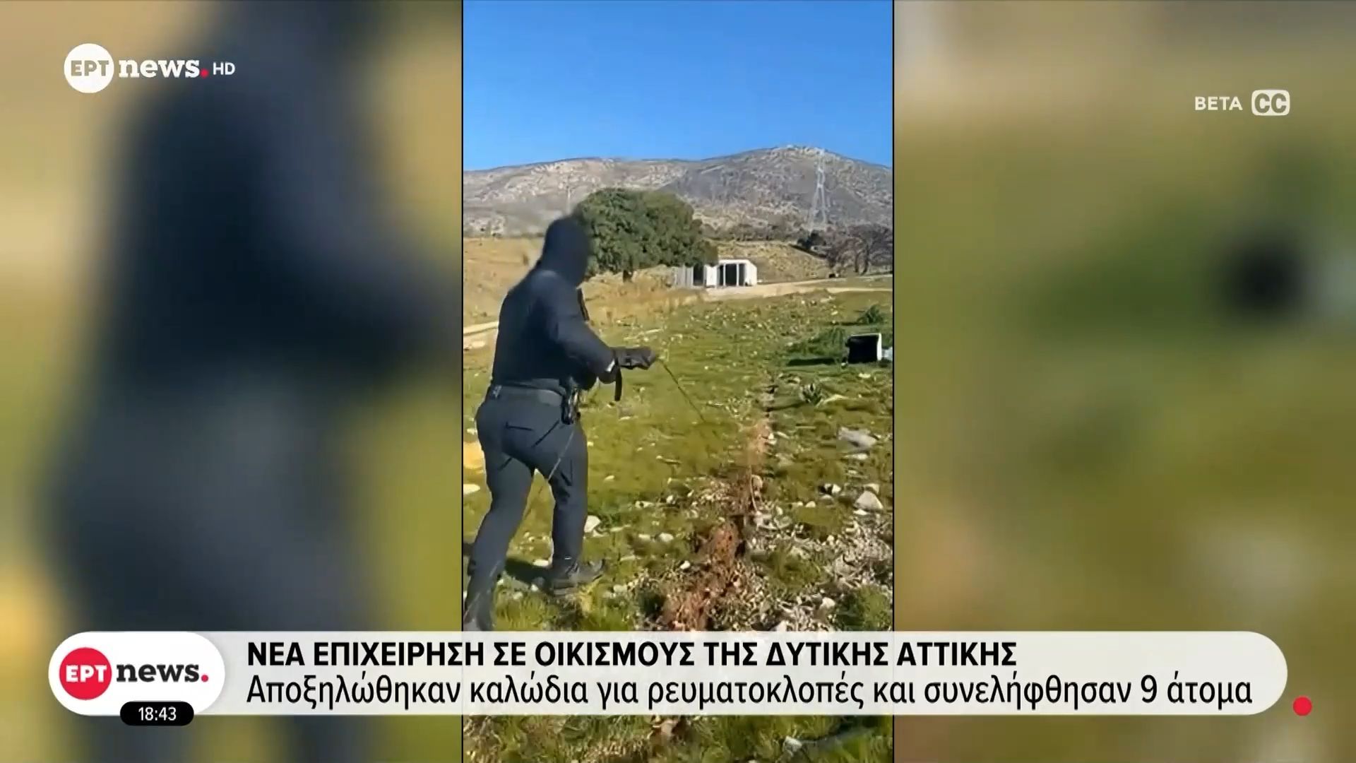 Νέα επιχείρηση σε οικισμούς της Δυτικής Αττικής: Αποξηλώθηκαν καλώδια για ρευματοκλοπές και συνελήφθησαν 9 άτομα