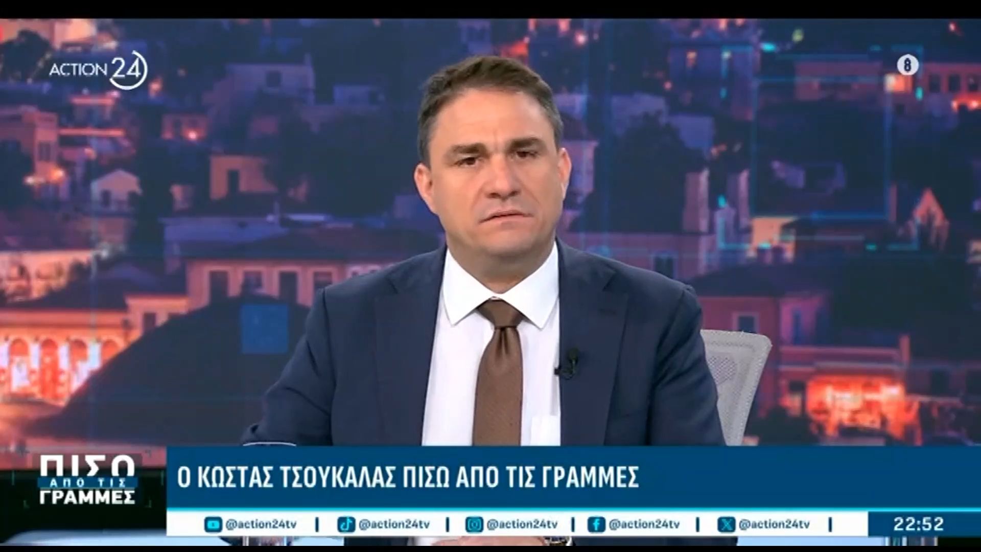 Ο εκπρόσωπος Τύπου του ΠΑΣΟΚ, Κώστας Τσουκαλάς, στο «Πίσω από τις Γραμμές»