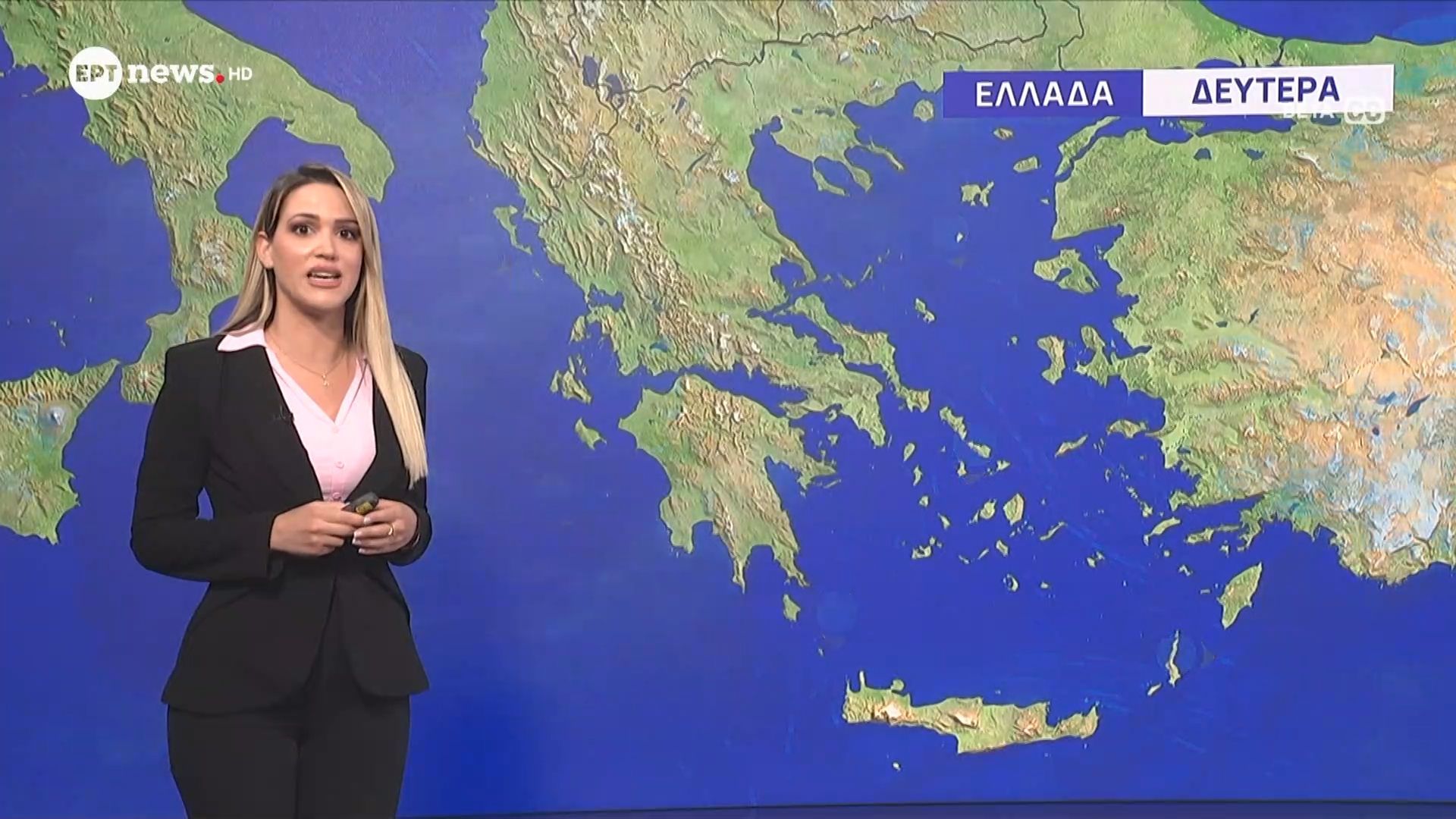 Ο καιρός τη Δευτέρα 25 Μαΐου 2026