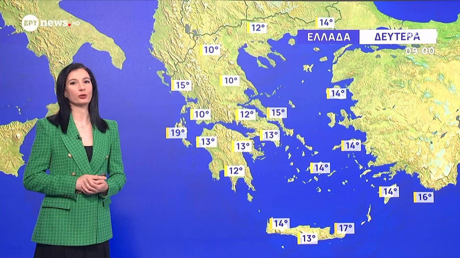 Ο καιρός τη Δευτέρα 4 Μαΐου