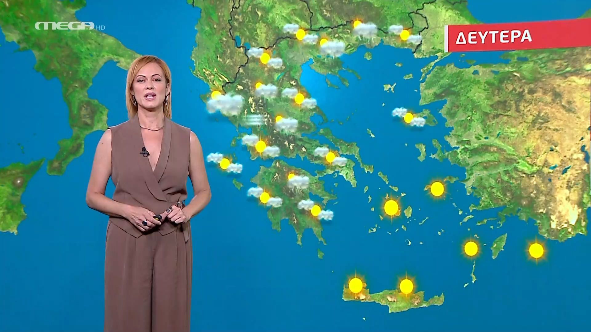 O καιρός την Δευτέρα (01/06)