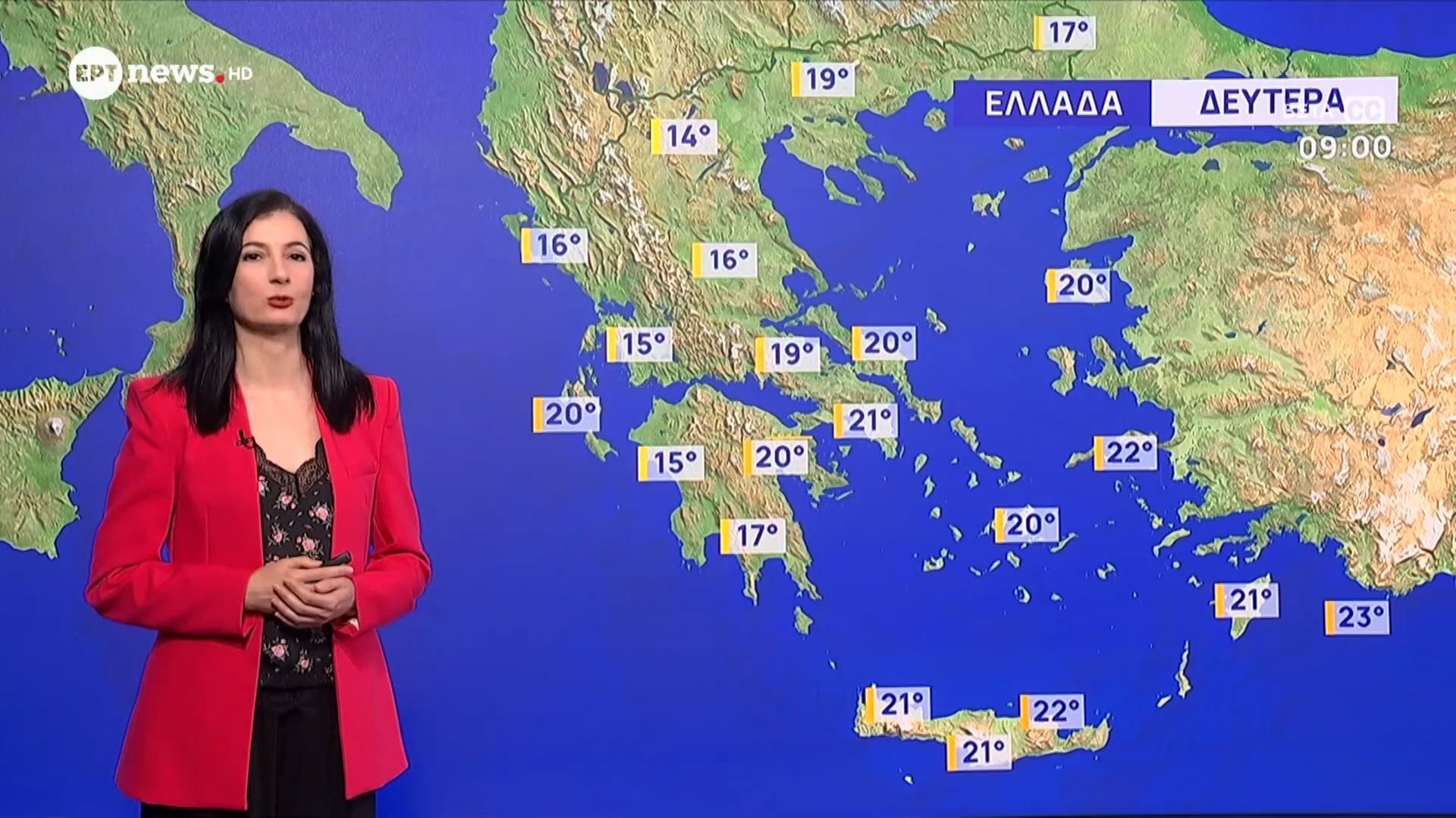 Ο καιρός την Δευτέρα 18 Μαΐου – Αναστασία Τυράσκη, μετεωρολόγος