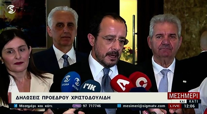 Οι δηλώσεις του ΠτΔ για τις εξελίξεις στο Κυπριακό